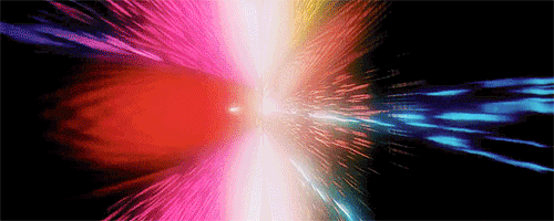 Image result for 2001 space rainbow