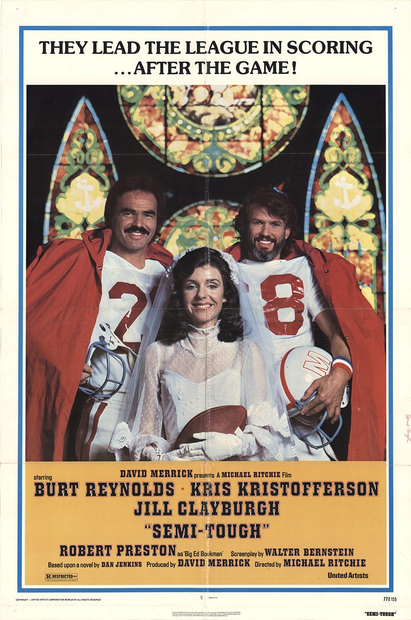 Semi-Tough 1977 Original Movie Poster #FFF-12538 | FFFMovieposters.com