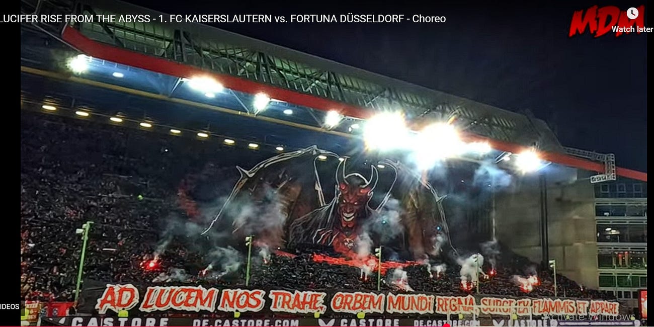 Should Christians Be Concerned About the Satanic Display and Lucifer Invocation at a Recent German Football Match?