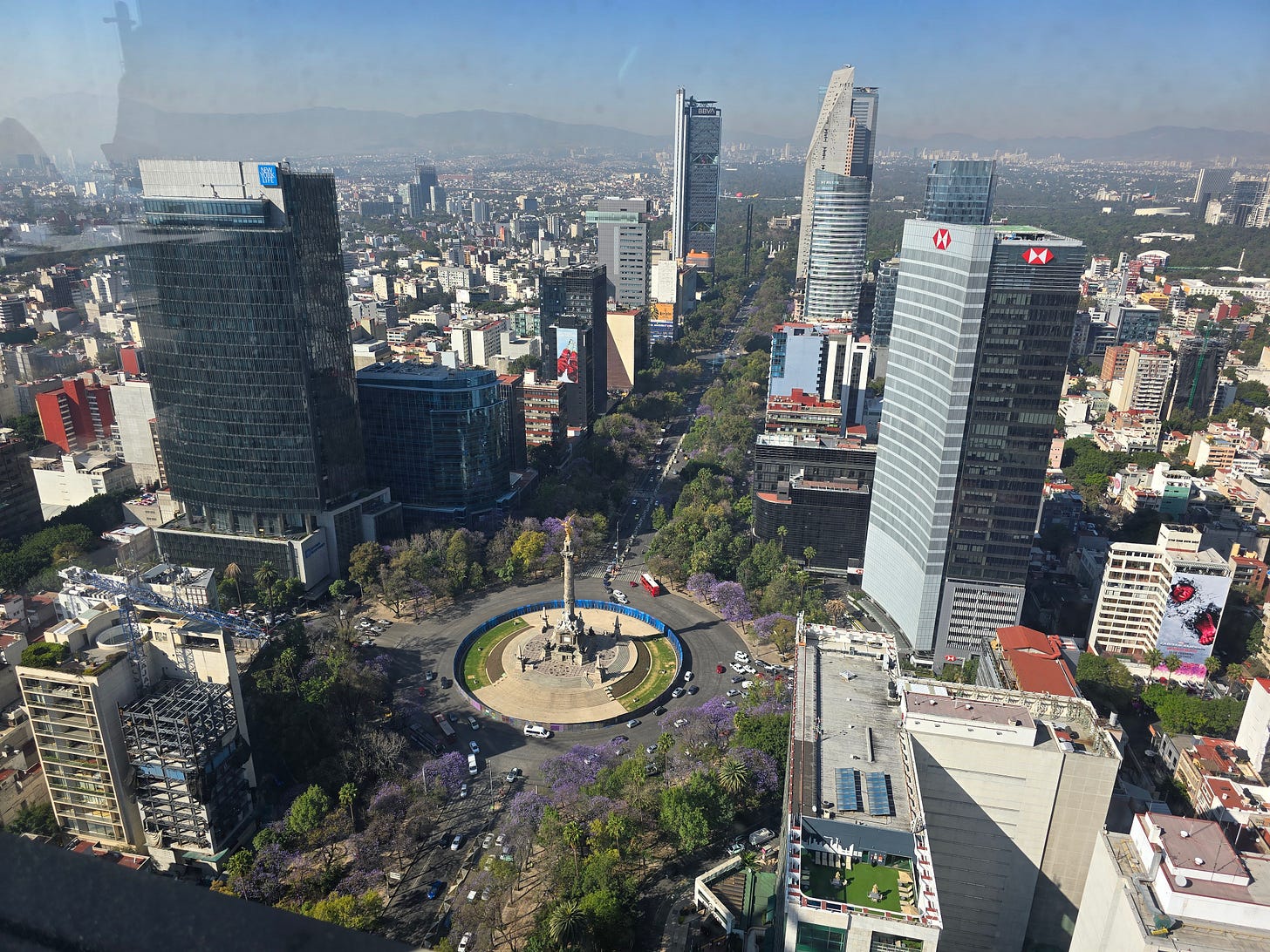 Reforma skyline, Mexico City