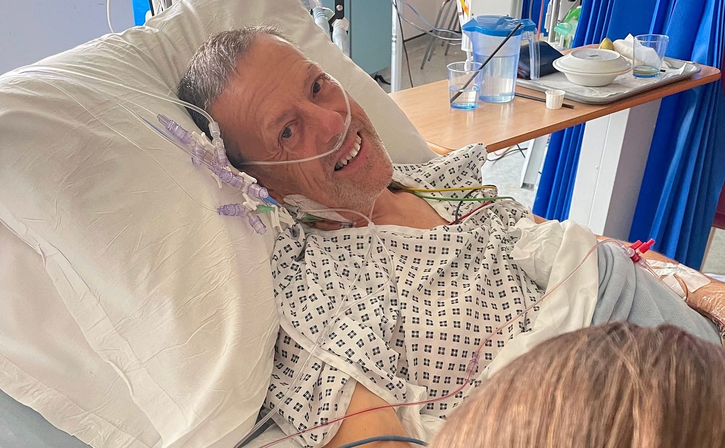 May be an image of 1 person, acupuncture and hospital