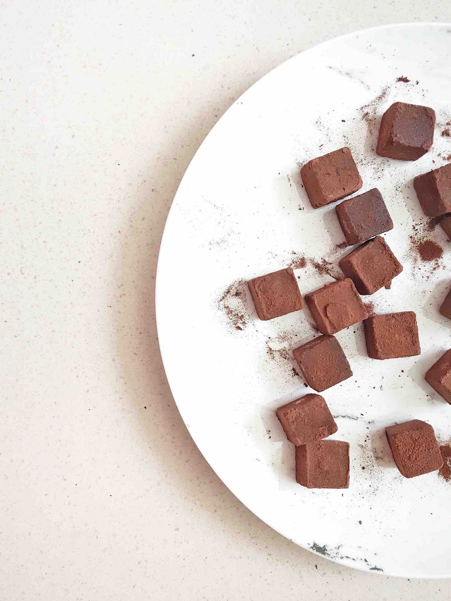chocolate truffles