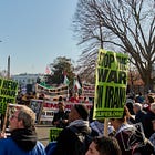People in DC Protested Everything This Weekend, But Mostly Trump's New Idiot War In Iran