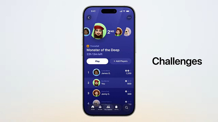 Apple Games app 2025