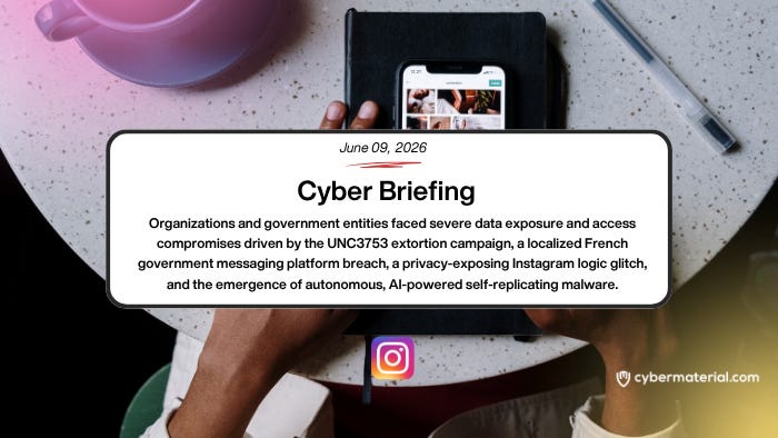 Cyber Briefing – June 9, 2026: CyberMaterial