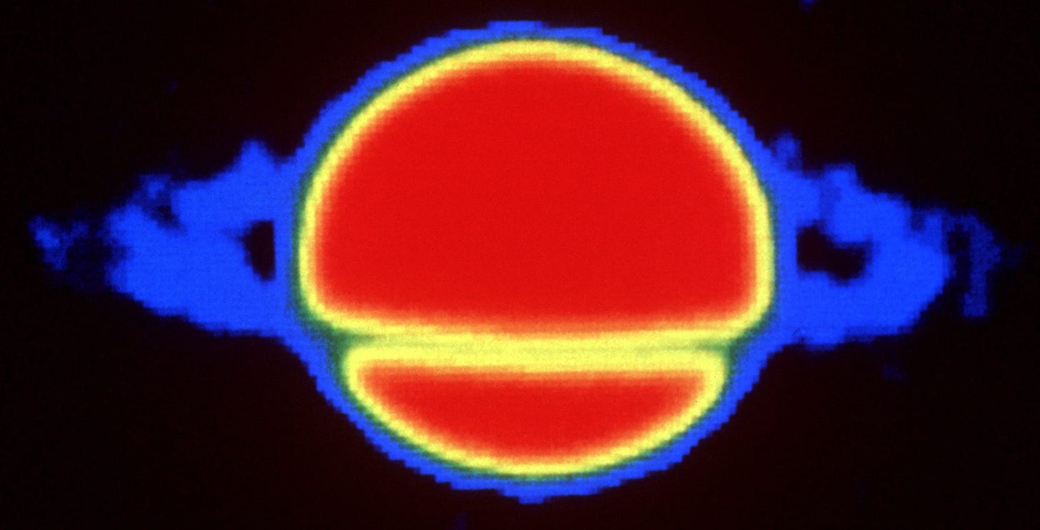 Saturn in Radio Waves Saturn in Radio Waves