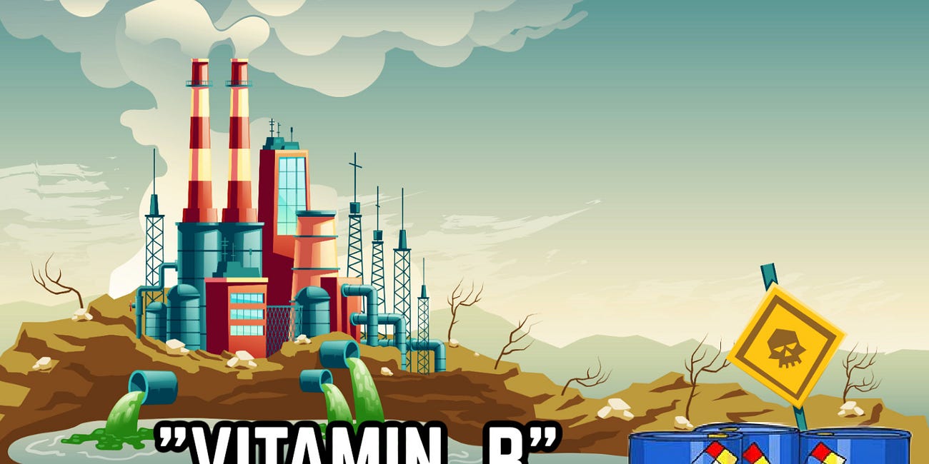 "Vitamin B" Contaminated a City: The Time a Vitamin Manufacturer Destroyed a Town, Caused Cancer, Birth Defects, Illness