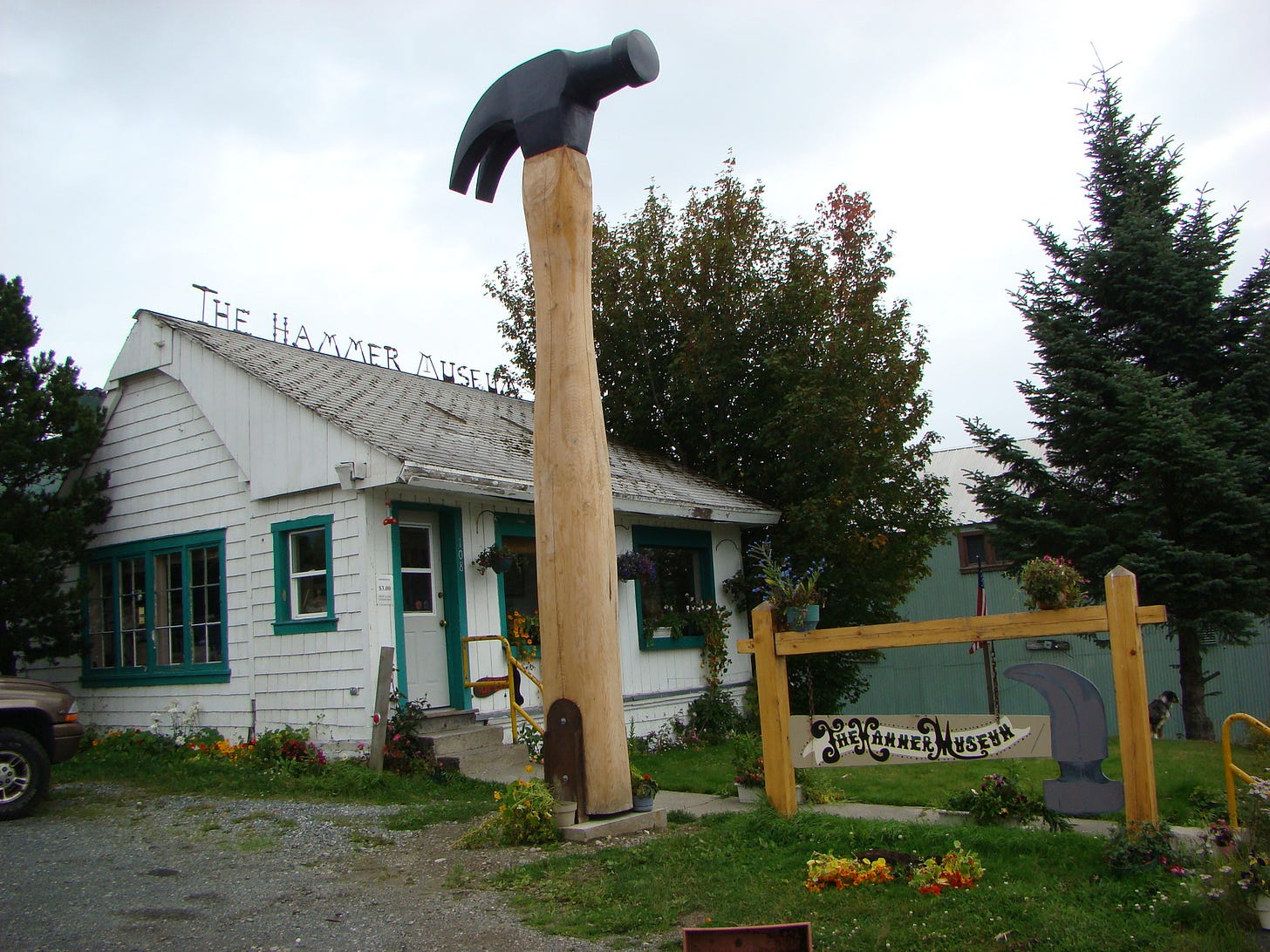 Haines, Alaska Hammer museum.