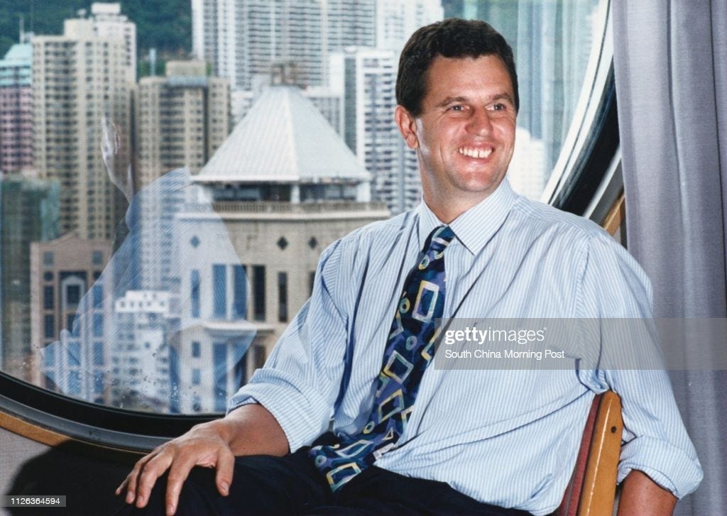 Colin Armstrong from Jardine Fleming who is one of the traders fined...  News Photo - Getty Images