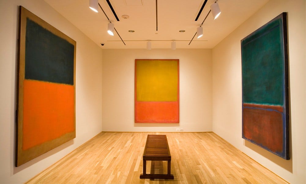 View of the Rothko Room, Phillips Collection, Washington, DC, 2006.