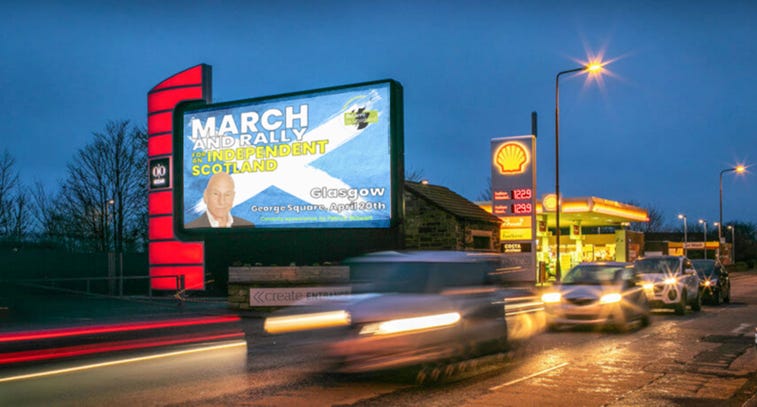 A sign on the side of a road

AI-generated content may be incorrect.