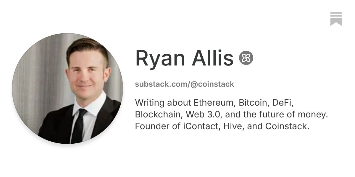 Ryan Allis | Substack