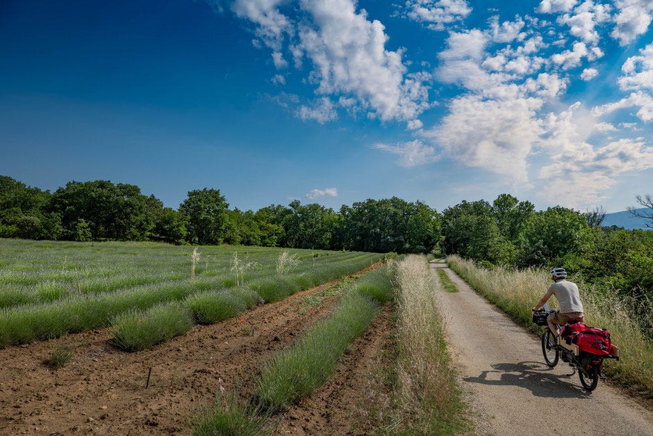 voyage velo drome et ardeche