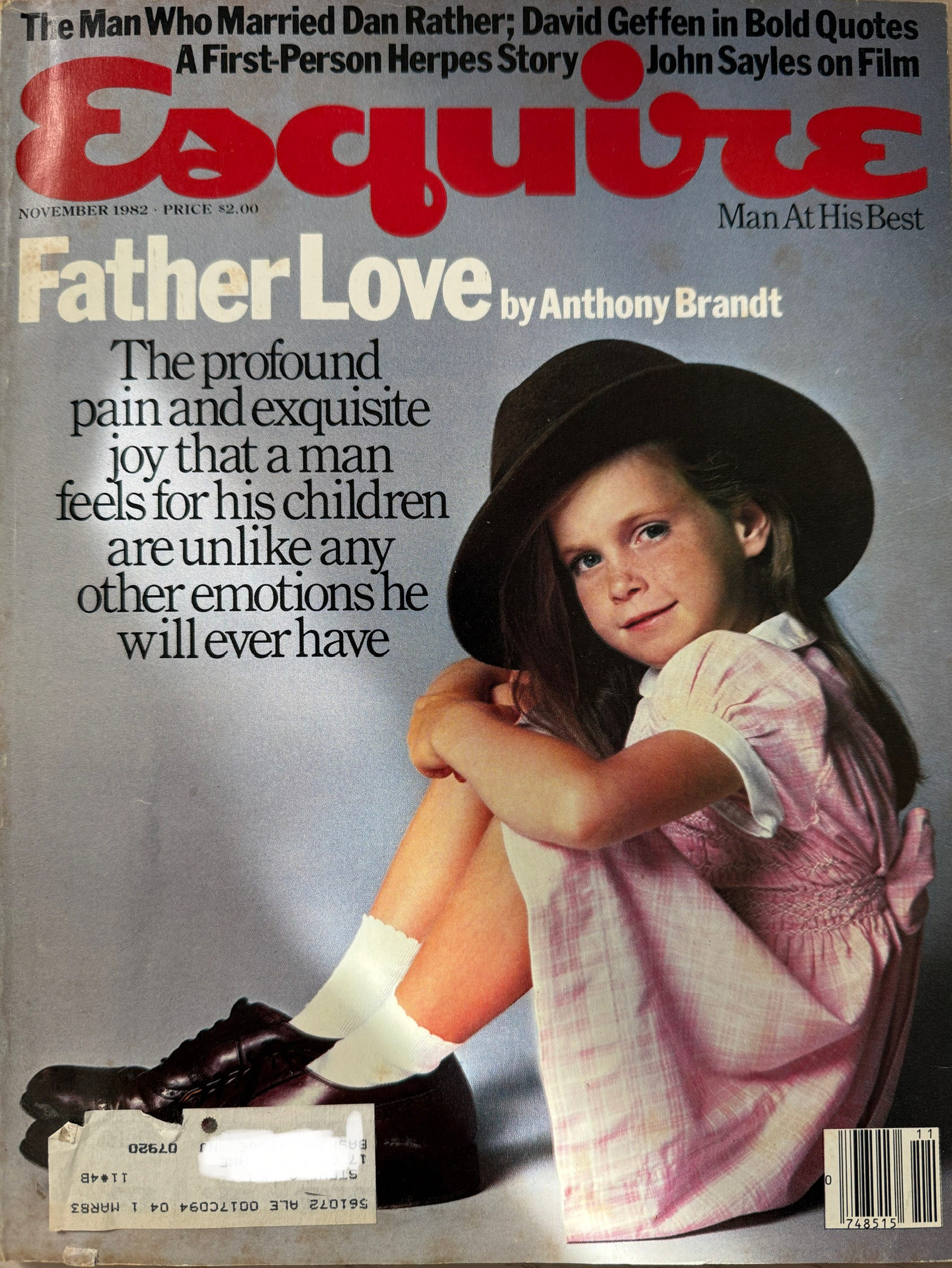 The November 1982 issue of Esquire ($2.00) - by Hua Hsu