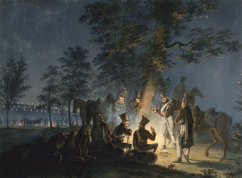 La dura vita dell'esercito di Napoleone