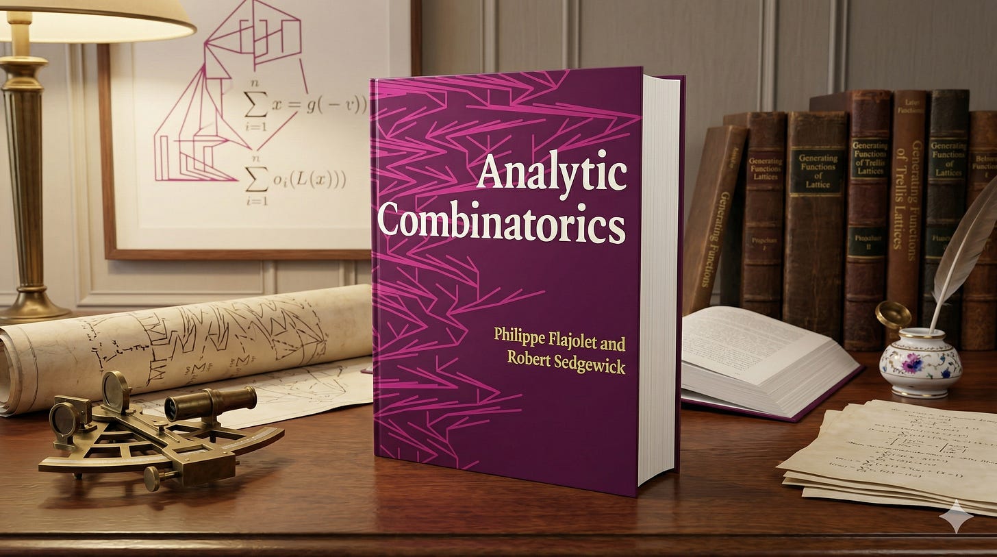 Analytic Combinatorics by Philippe Flajolet and Robert Sedgewick Analytic Combinatorics by Philippe Flajolet and Robert Sedgewick