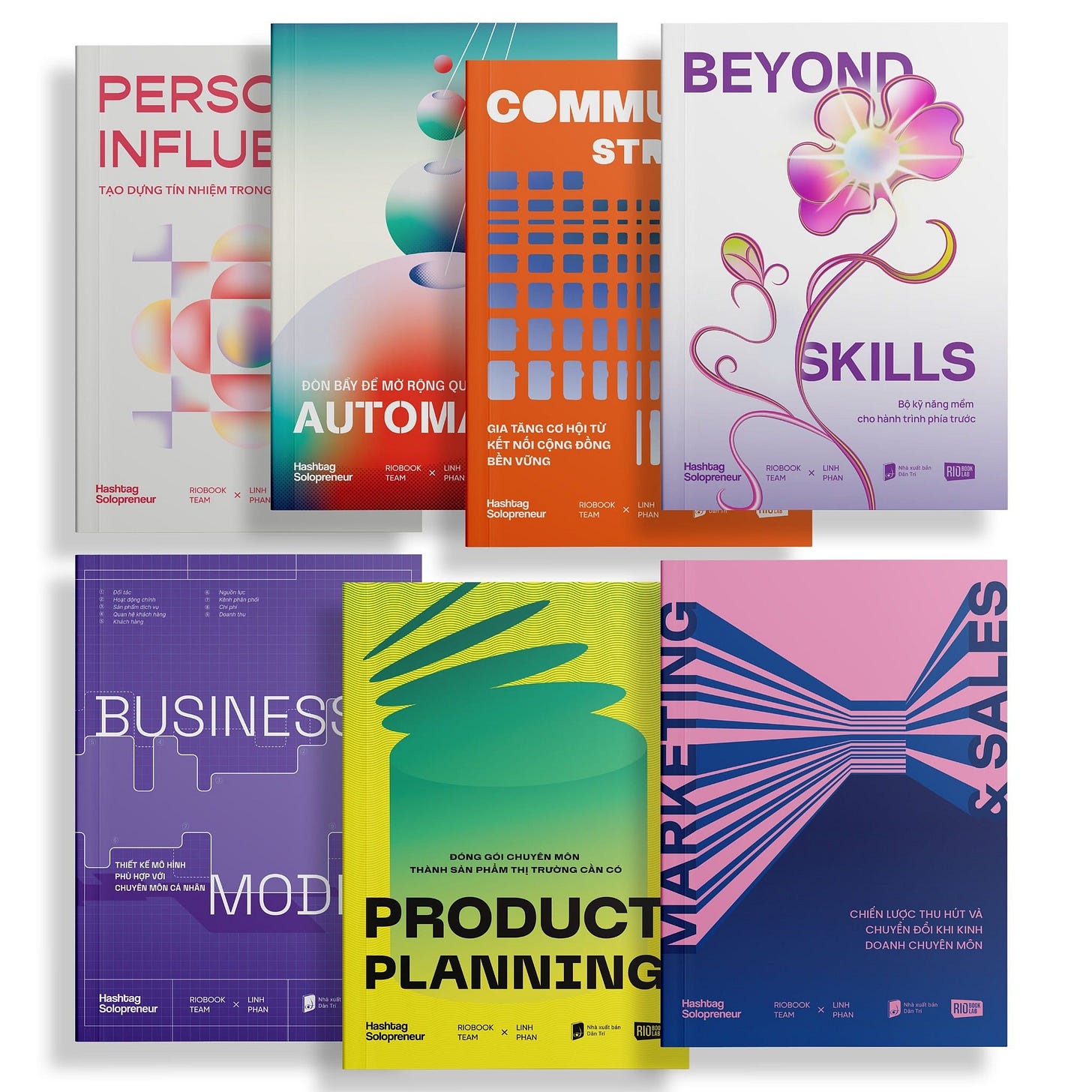 Bộ sách Vietnam Solo Expert - 7 công cụ giúp bạn làm chủ sự nghiệp kin –  RIO Book