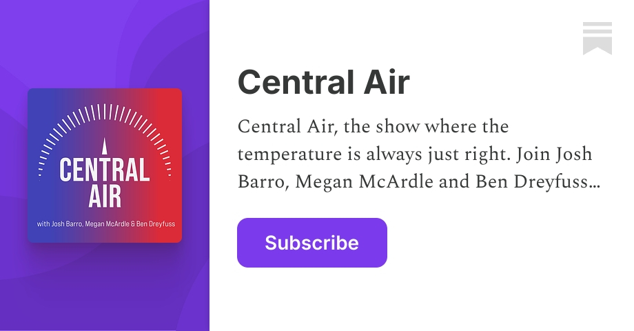 Central Air | Substack