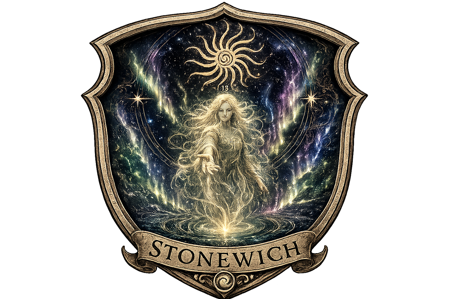 Image of the Stonewich Family Crest Image of the Stonewich Family Crest