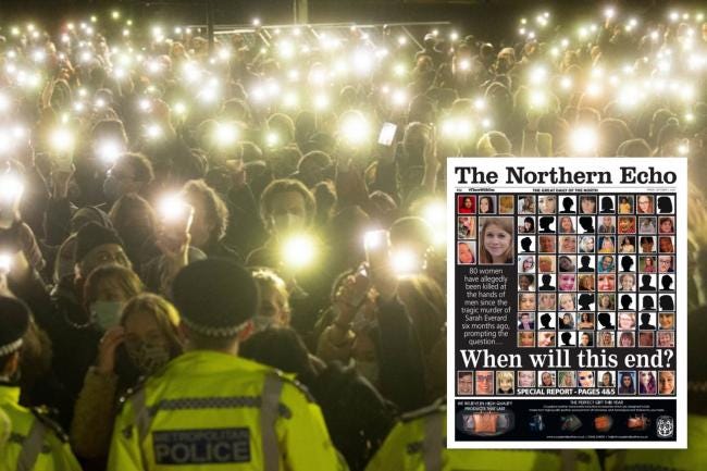 The 80 UK women to have been killed since Sarah Everard's tragic murder