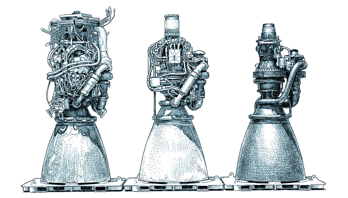 Evolution of the Raptor engine, from version 1 to 3. Simplify, simplify, simplify!