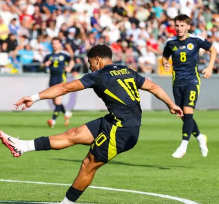 First Scotland Hat-Trick In A Friendly Since 1967