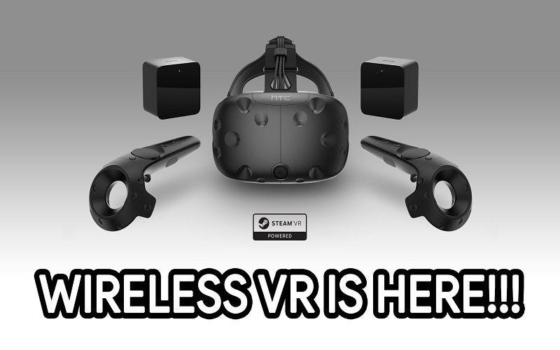 wireless htc vive vr tech 2017 mttg