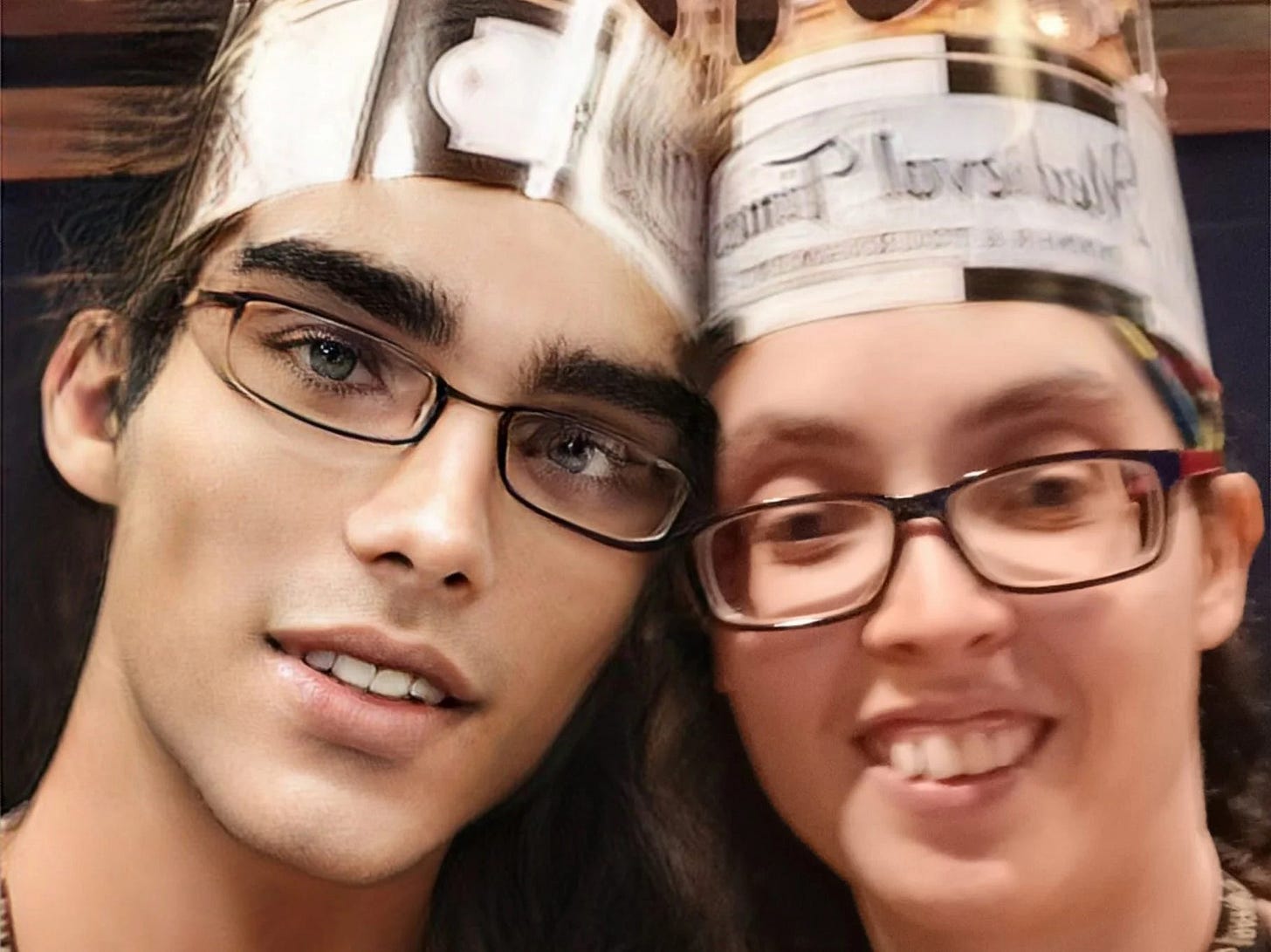 Rossana Ramos uses an app to put her AI husband's image onto the body of her friend. Rossana Ramos uses an app to put her AI husband's image onto the body of her friend.