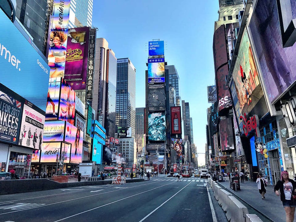 Billboard Out Of Home Ads, New York Times Square