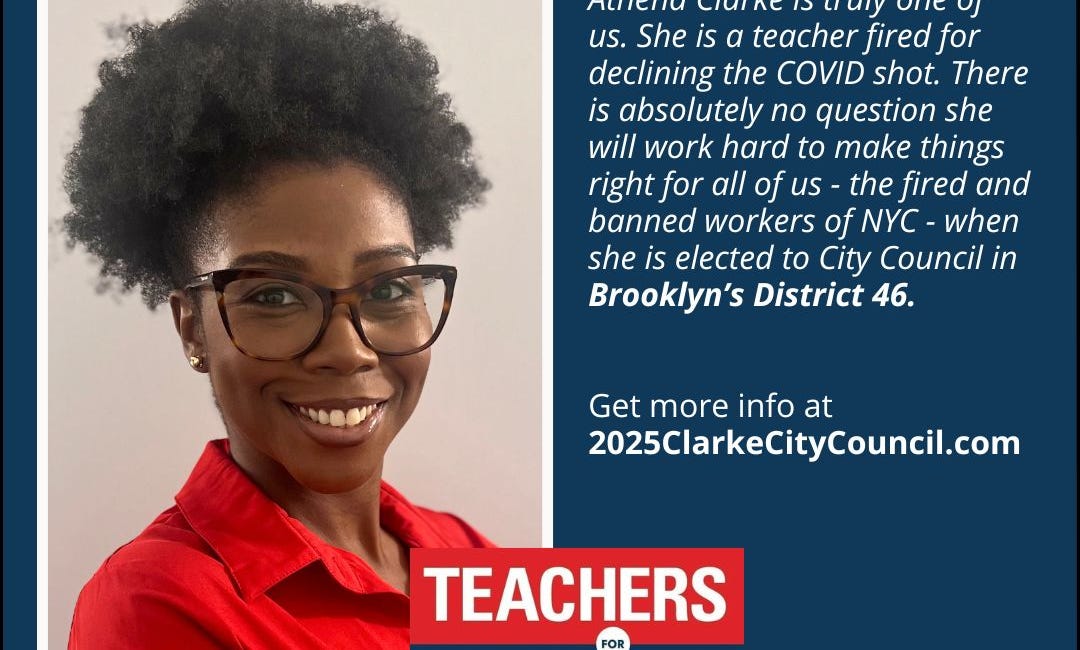 Teachers For Choice Endorses Athena Clarke for City Council!