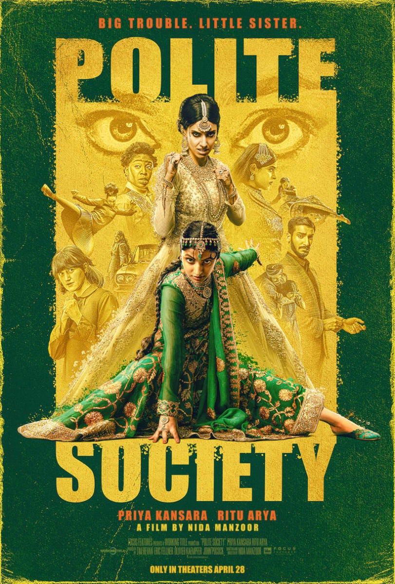 Polite Society (2023) Movie Poster