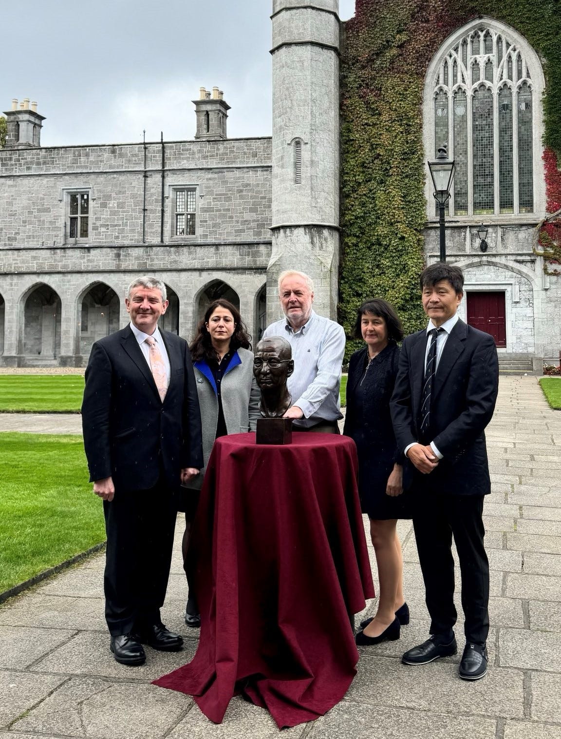 Bust of Liu Xiaobo Installed at the University of Galway