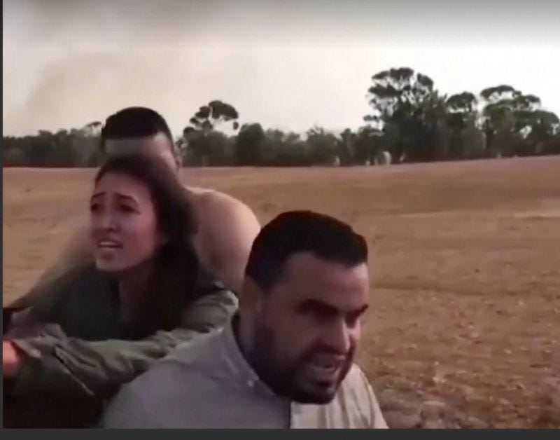 Shoshanna Keats Jaskoll on LinkedIn: Noa Argamani, kidnapped into Gaza,  seen screaming for her boyfriend as she… | 38 comments