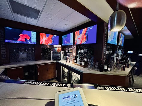 buffet, club, seats