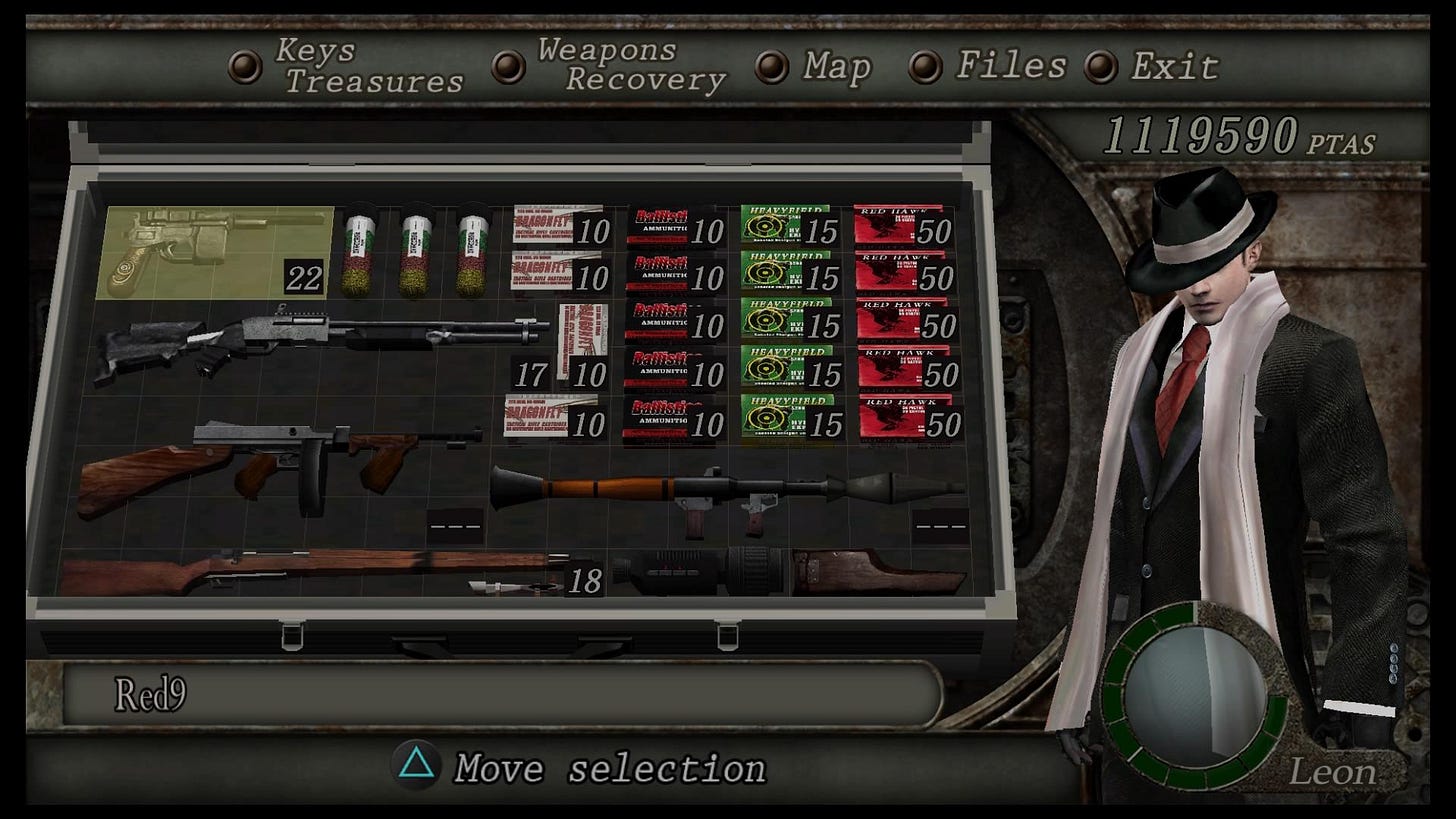 A Friend Told Me That My Attache Case Was Messy, But I Think I Took Pretty  Good Care of That Problem. : r/residentevil