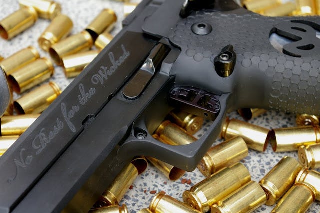 Infinity Firearms Strayer-Voigt Custom 1911 Unlimited Pistol