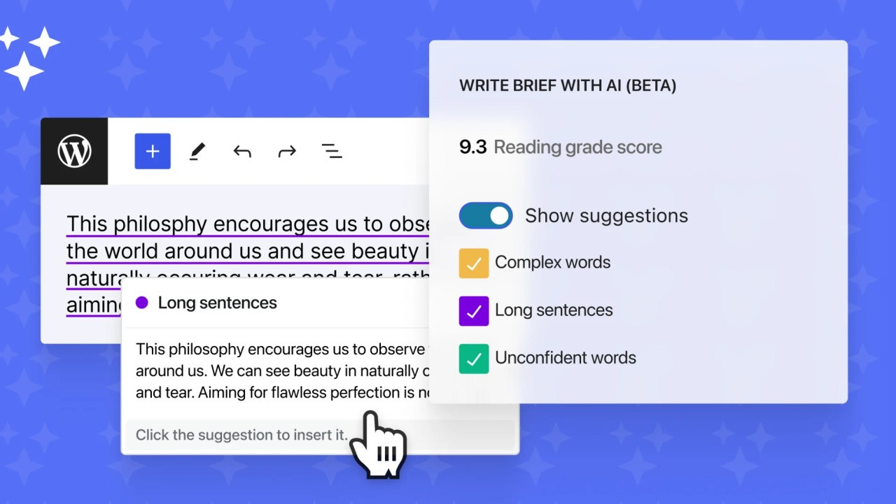"Write Brief with AI" from Automattic