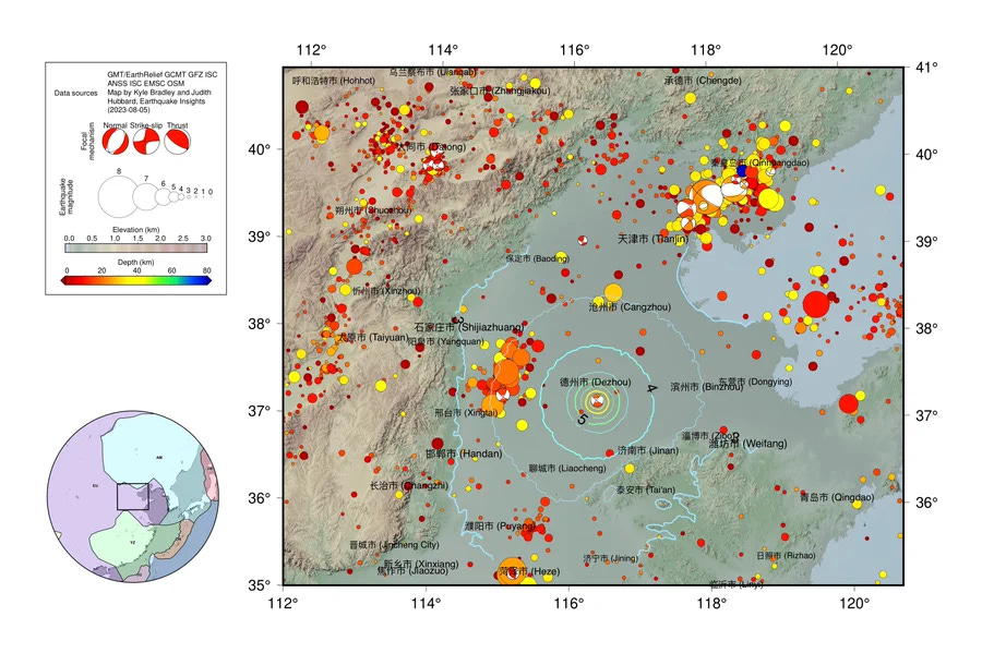Unusual M5.4 earthquake strikes usually quiet part of
