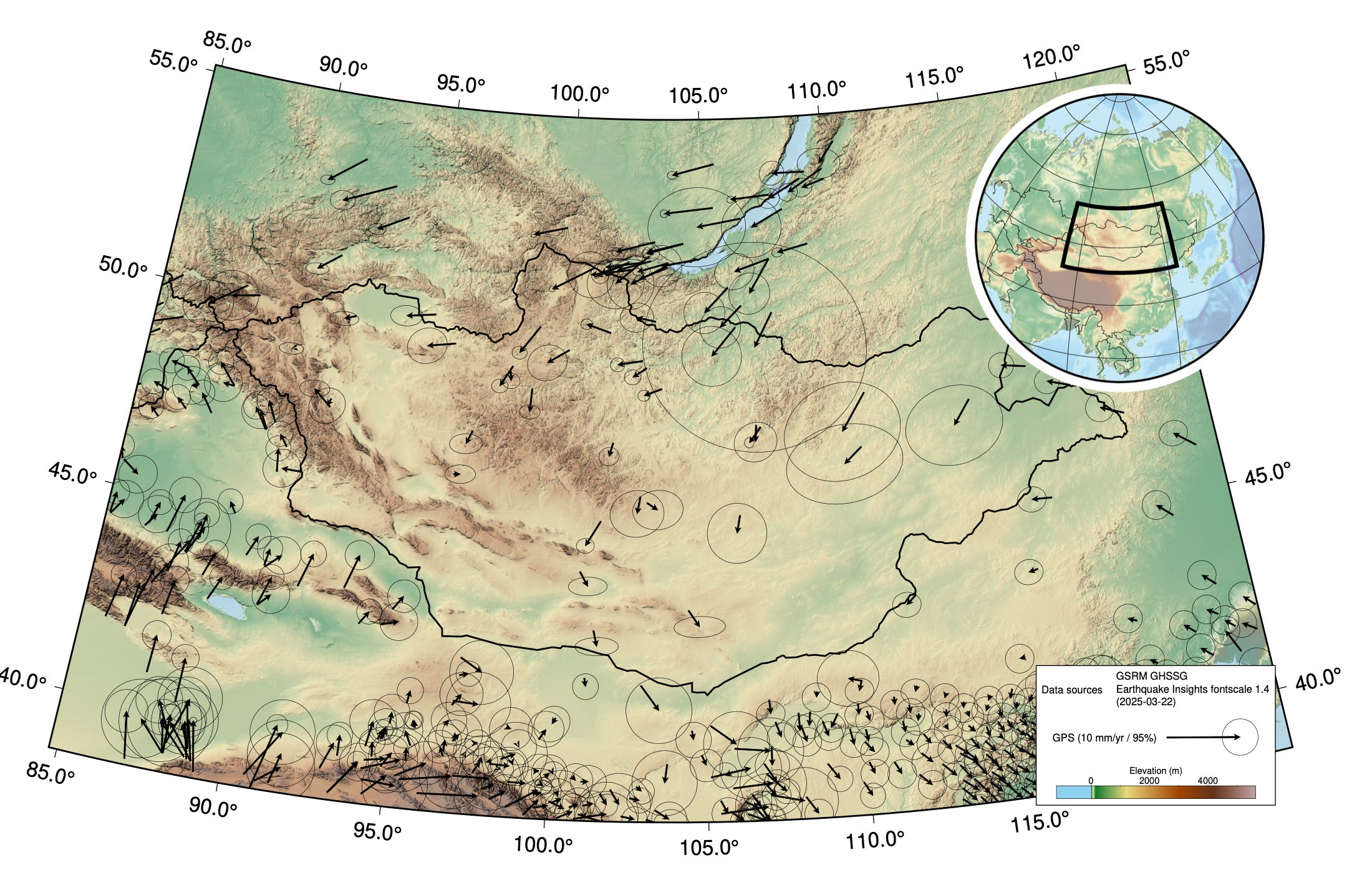 Moderate M5.1 earthquake in Mongolia