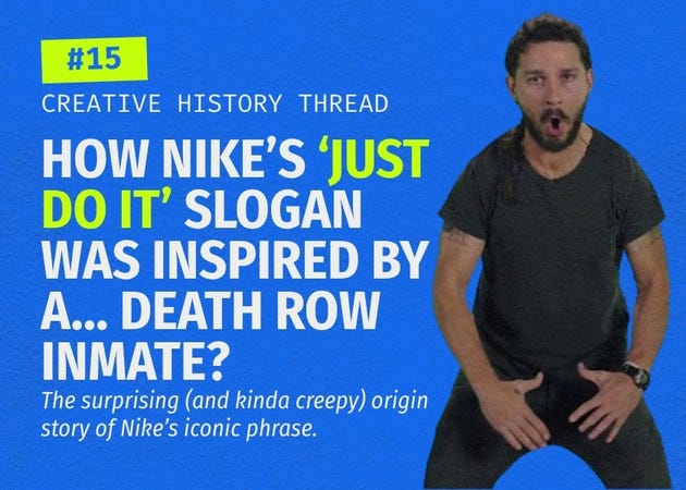 just do it nike origin