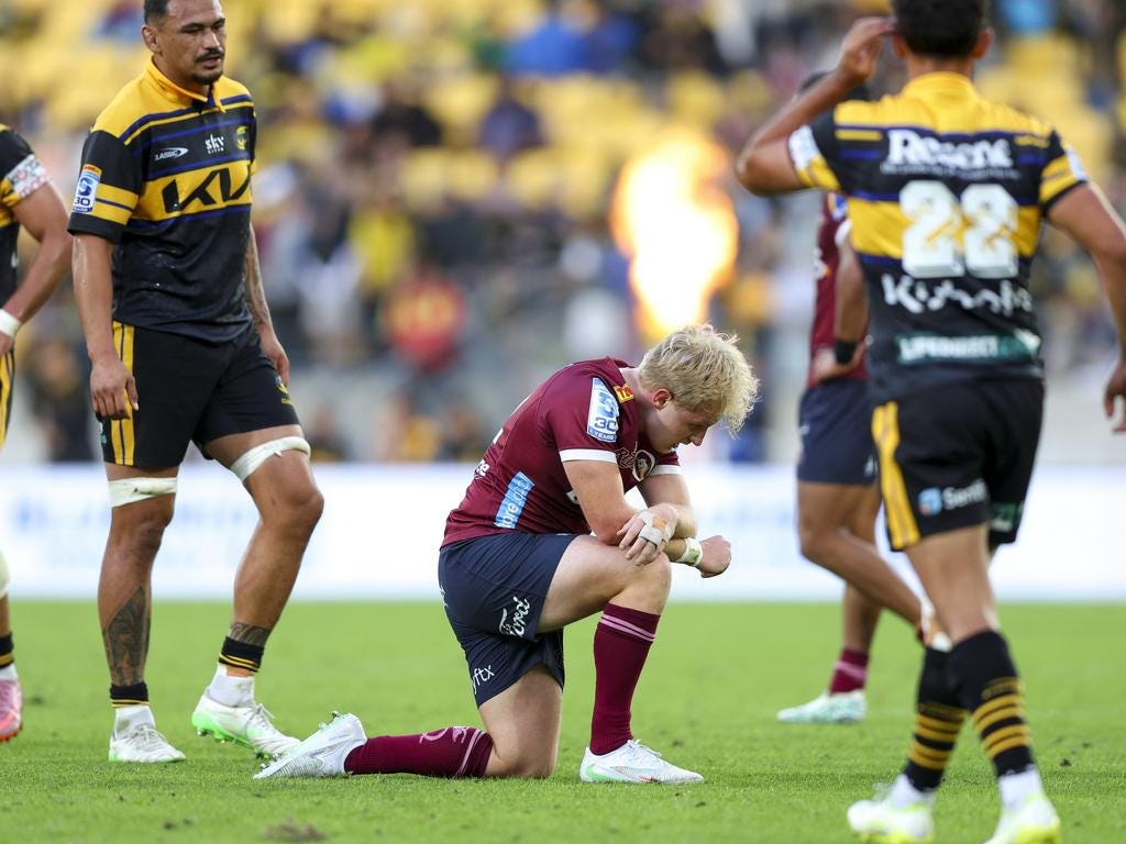 Reds smashed 52-14 by Hurricanes in Wellington reality check | CODE Sports