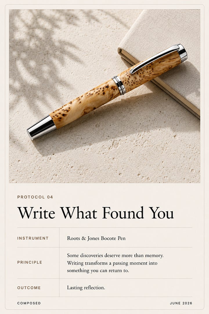 Thoughtful tools for experiencing a place with curiosity and attention.