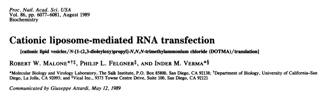 Proof Robert Malone Did Not Invent The mRNA Vaccine Or The Technology Upon Which It Is Based