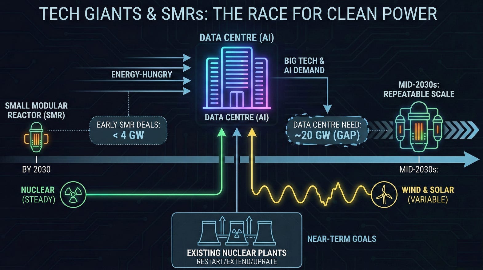 Big Tech’s, AI and Small Nuclear Reactors