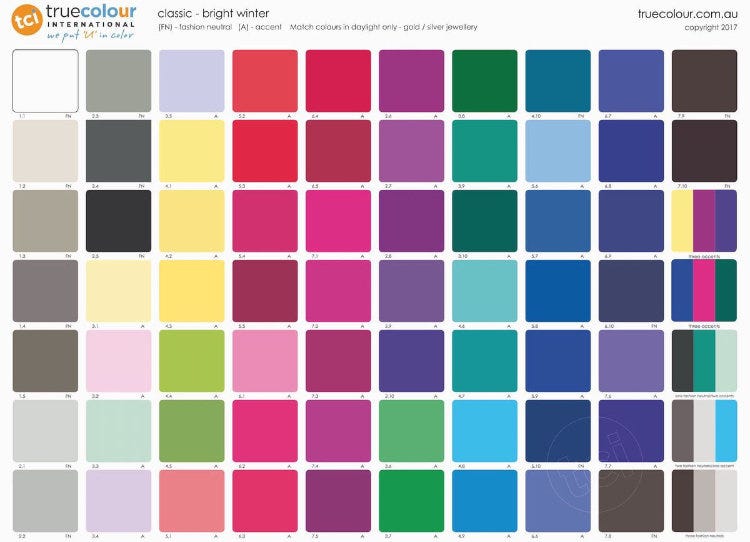 Bright Winter: The Ultimate Guide ∙ ElementalColour