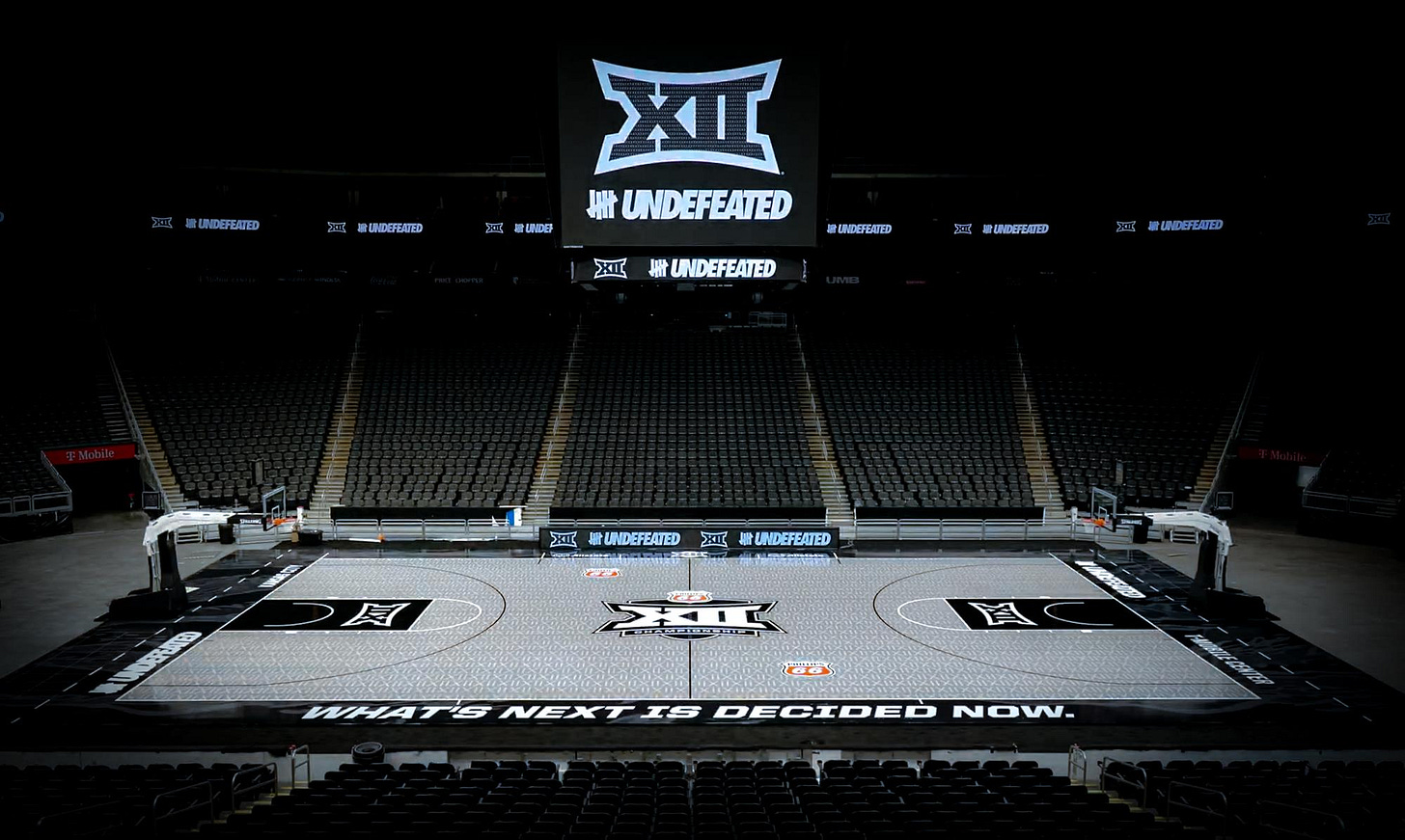 Big 12 Conference Unveils New “XII Court” For 2025 Phillips 66 Big 12 Men's  and Women's Basketball Championships - Big 12 Conference