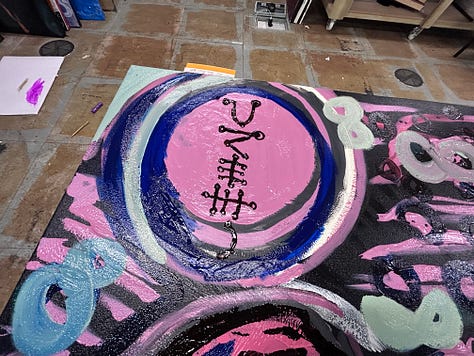 Phase 2 of my sans plan painting - close ups.