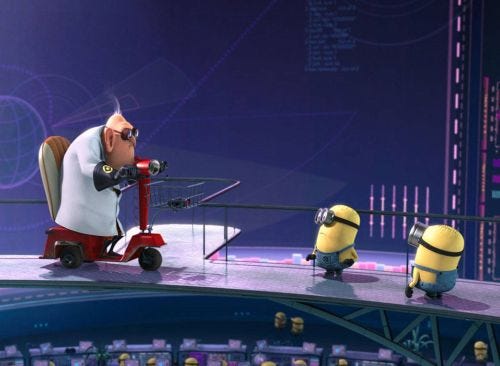 Despicable Me inside