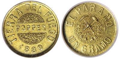 monedas de oro (de 1 y 5 gramos), llamadas “Popper”. Inici… | Flickr