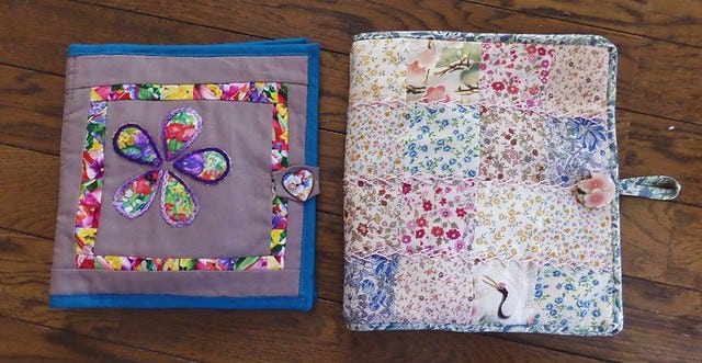 Two Embroidery Cases Two Embroidery Cases
